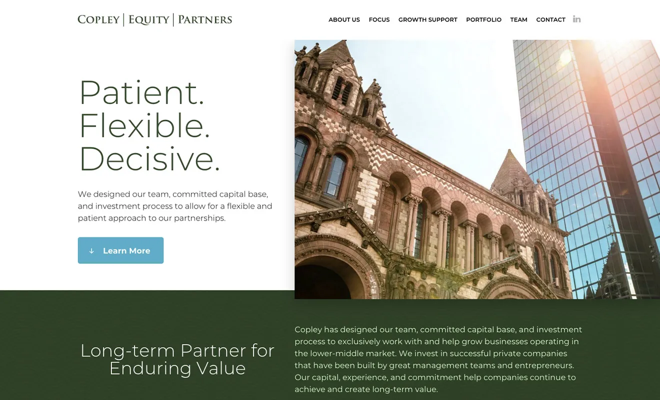Copley Equity Partners Preview