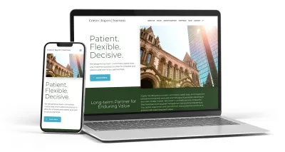 Copley Equity Partners website homepage desktop screenshot